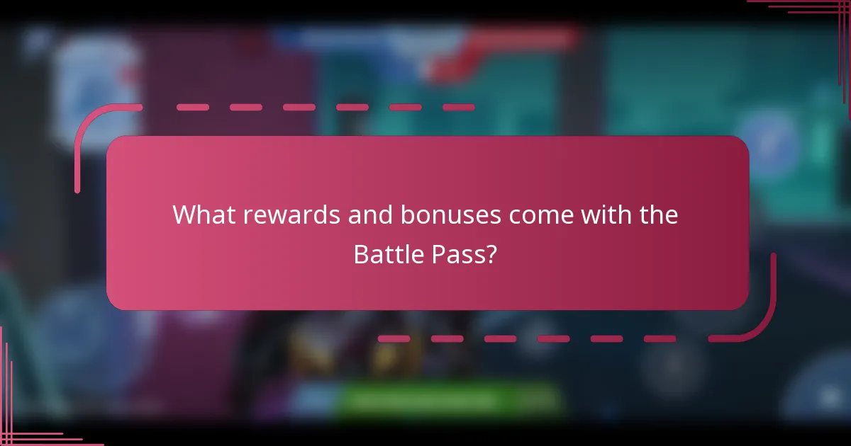 What rewards and bonuses come with the Battle Pass?